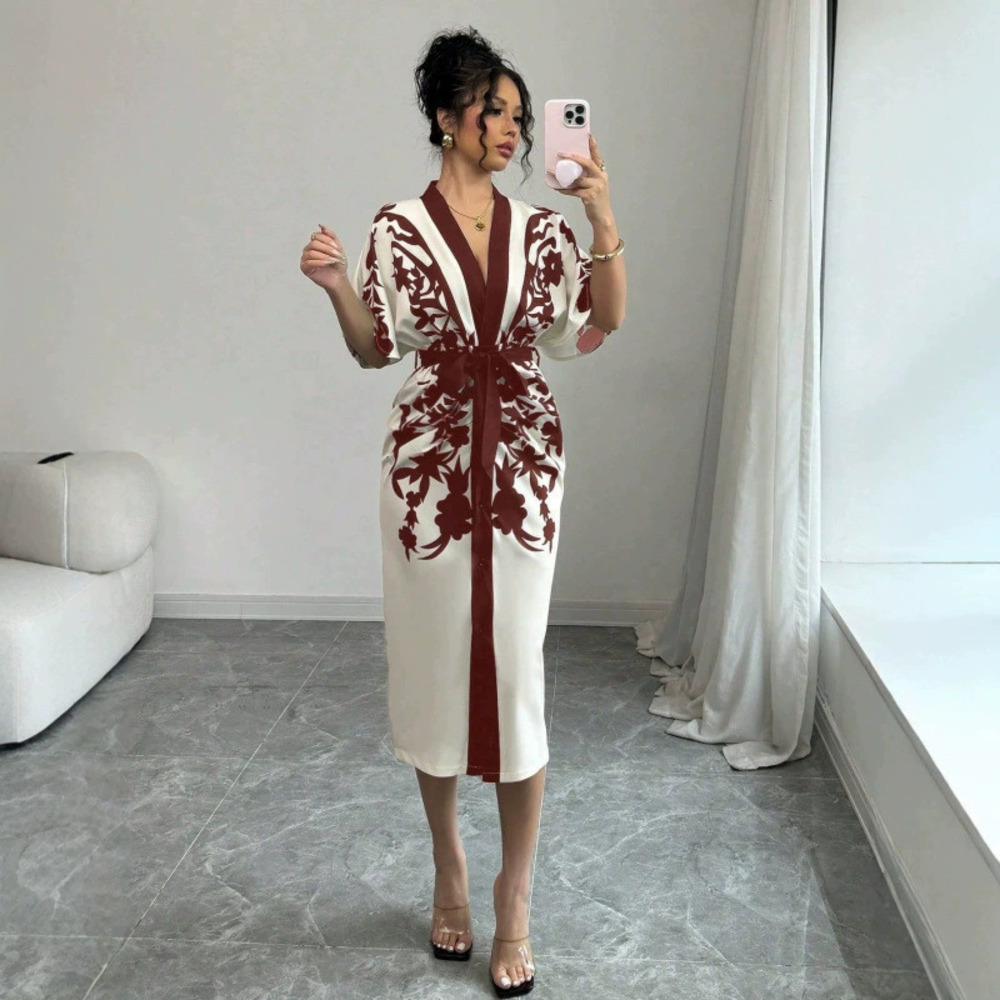 Zara Indie Boho Ethnic Print Dress